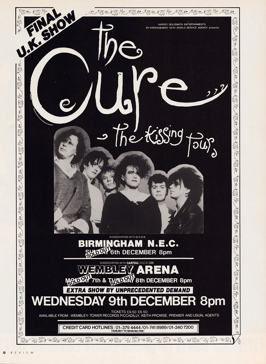 The Cure live concert: 1987-03-17 Buenos Aires - Estadio